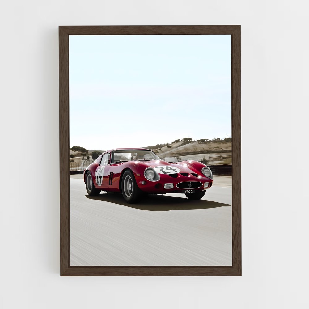 Poster gto de Vitesse – affiche Ferrari (vue 5)